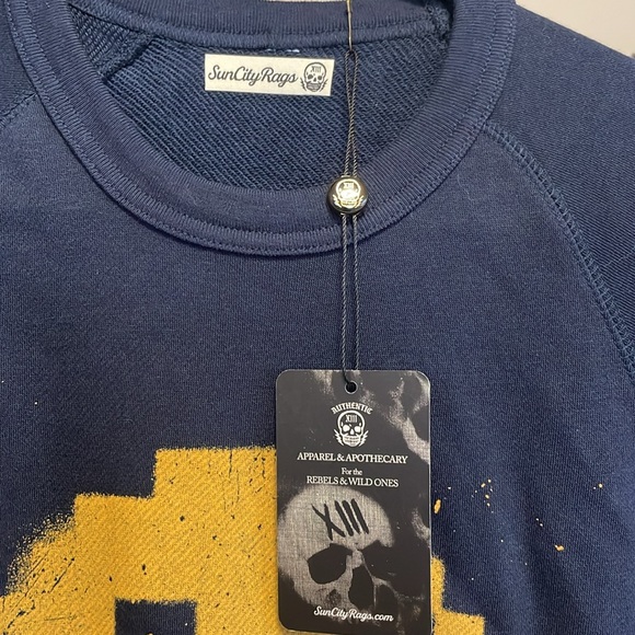 Sun City Rags Ghosted sleeveless sweatshirt - Picture 6 of 10